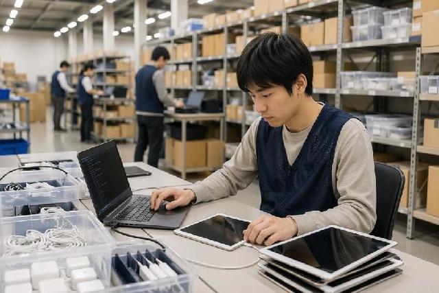 弊社スタッフ活躍中／iPad・PCキッティング